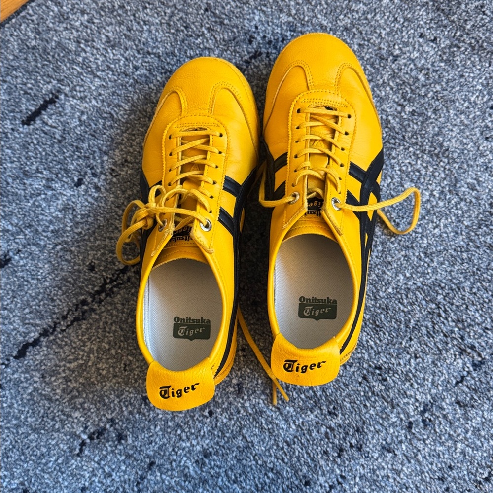 Onitsuka Tiger Yellow Sneakers